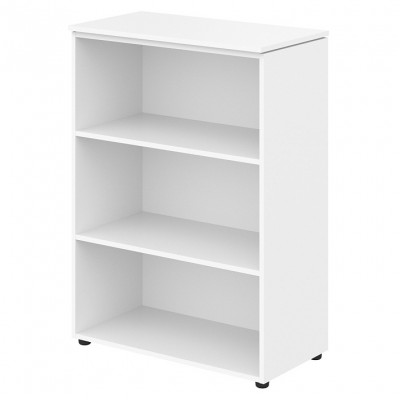 Изображение: Стеллаж средний MORRIS MMC 85, белый, 854х423х1188 мм