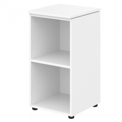 Изображение: Стеллаж низкий MORRIS MLC 42, белый, 429х423х821 мм