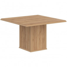 Стол переговорный RAUT 120x120, Дуб Бофорд
