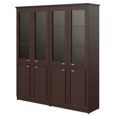 Шкаф комбинированный RAUT RHC 180.2, венге магия, 1808х466х2023 мм