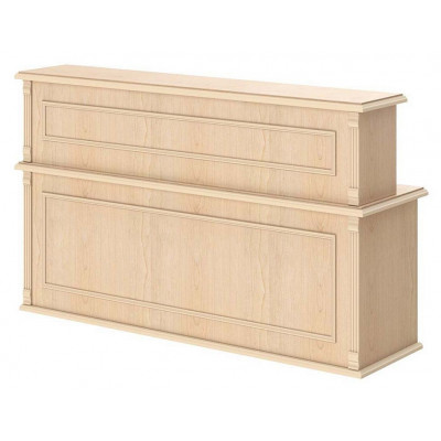 Изображение: Стойка-ресепшн прямая RAUT 200 см, бук тиара