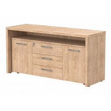 Тумба с фригобаром TORR-Z TTF-3D.1A, дуб девон z, 1640х550х800 мм