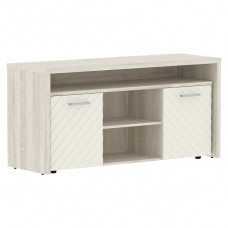 Тумба с фригобаром TORR LUX TLTF-3D, латте/сосна эдмонт, 1640х550х800 мм