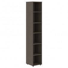 Стеллаж VELION VHCS 40, дуб сильвер , 400х430х2253 мм
