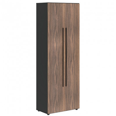 Изображение: Гардероб VELION VENEER VRWCS 80.1, американский орех/яшма черный, 800х430х2253 мм