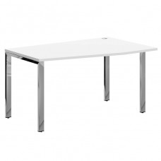 Стол эргономичный XTEN GLOSS XGCT 149(R), правый.1, белый, 1400х900х750 мм