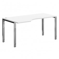 Стол эргономичный XTEN GLOSS XGCET 169(L), левый.1, белый, 1600х900х750 мм