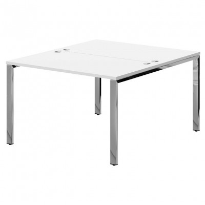 Изображение: Бенч-система XTEN GLOSS 120х140, Белый/Нержавеющая сталь