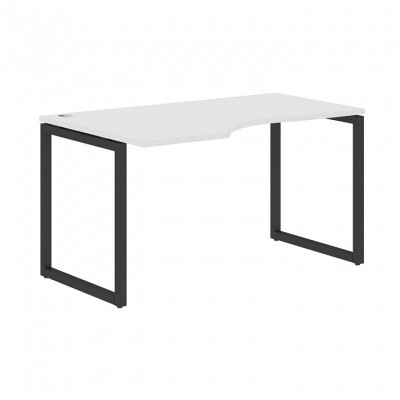 Изображение: Стол эргономичный XTEN-Q XQCET 149(L), левый, белый/антрацит, 1400х900х750 мм
