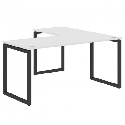 Изображение: Стол угловой XTEN-Q, 160х150, белый/антрацит