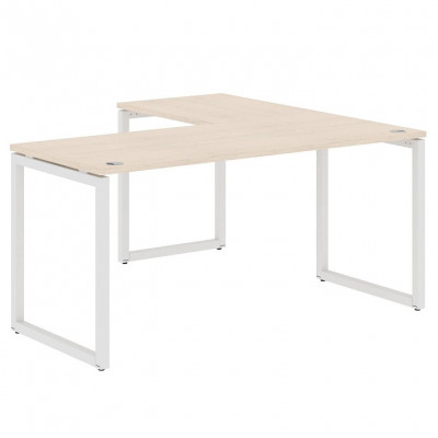 Изображение: Стол угловой XTEN-Q, 160х150, бук тиара/белый