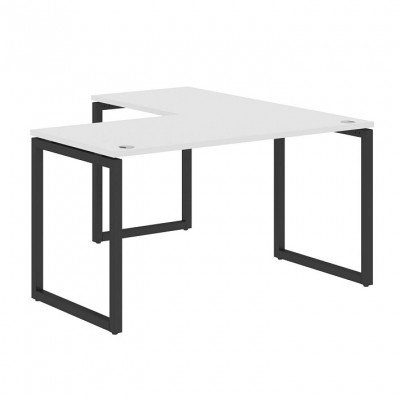 Изображение: Стол угловой XTEN-Q, 140х150, белый/антрацит