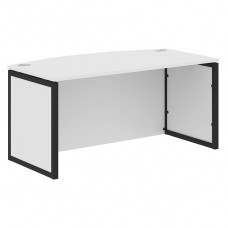 Стол руководителя XTEN-QP XQPET 169H, белый/антрацит, 1600х867х750 мм