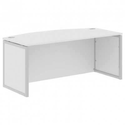 Изображение: Стол руководителя XTEN-QP XQPET 189H, белый/алюминий, 1800х914х750 мм