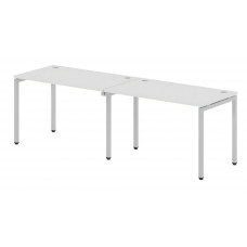 Бенч-система XTEN-S 240x70, белый/алюминий