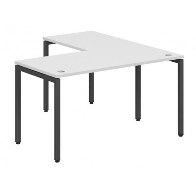 Изображение: Стол угловой XTEN-S 140x150, белый/антрацит