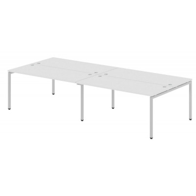 Изображение: Бенч-система XTEN-S 320x140, белый/алюминий