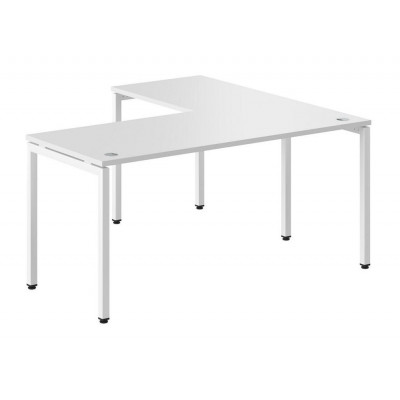 Изображение: Стол угловой XTEN-S 160x150, белый/белый