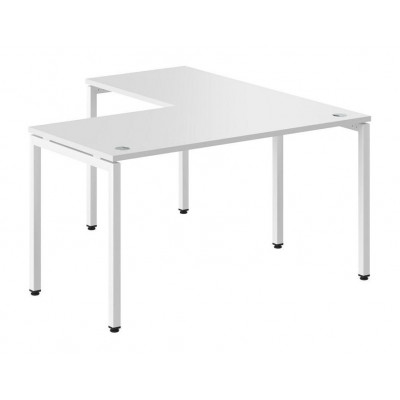 Изображение: Стол угловой XTEN-S 140x150, белый/белый