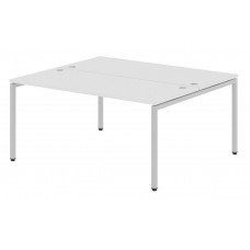 Бенч-система XTEN-S 160x140, белый/алюминий