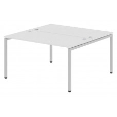 Бенч-система XTEN-S 140x140, белый/алюминий