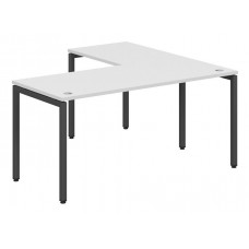 Стол угловой XTEN-S 160x150, белый/антрацит