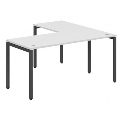 Изображение: Стол угловой XTEN-S 160x150, белый/антрацит