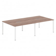 Стол для переговоров XTEN-S60 XS6SCT 2714, дуб сонома/белый, 2720х1406х750 мм