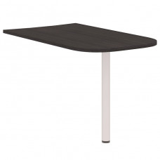 Брифинг-приставка XTEN XB 127, дуб юкон модерн/алюминий, 1200х700х750 мм