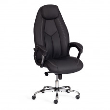 Кресло Tetchair BOSS Lux экокожа, черный, 36-6