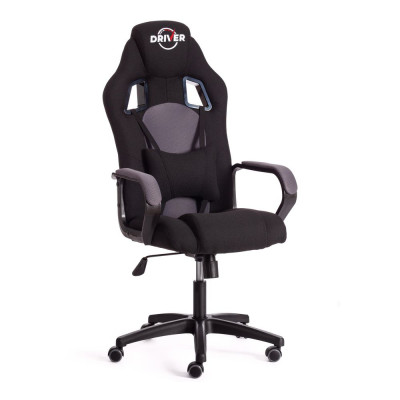 Изображение: Кресло Tetchair DRIVER (22) ткань, черный/серый, 2603/TW-12