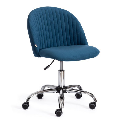 Изображение: Кресло Tetchair MELODY флок, синий, 32