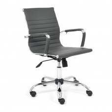 Кресло Tetchair URBAN-LOW экокожа, металлик, 36