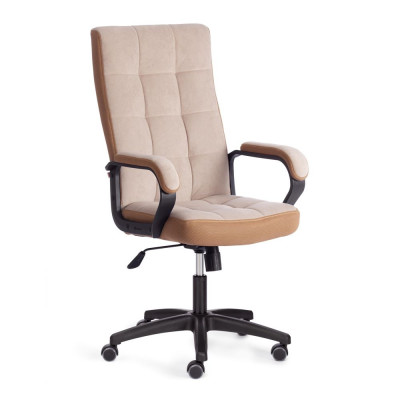 Кресло Tetchair TRENDY (22) флок/ткань, бежевый/бронза, 7/TW-21 Кресло Tetchair TRENDY (22) флок/ткань, бежевый/бронза, 7/TW-21