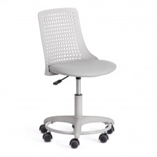 Кресло Tetchair Kiddy экокожа, серый