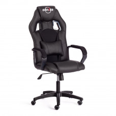 Кресло Tetchair DRIVER (22) экокожа/ткань, черный/черный, 36-6/TW-11