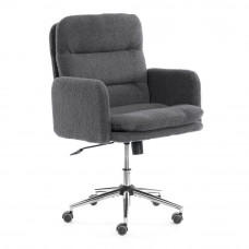 Кресло Tetchair Dover хром букле, серый, barni grey