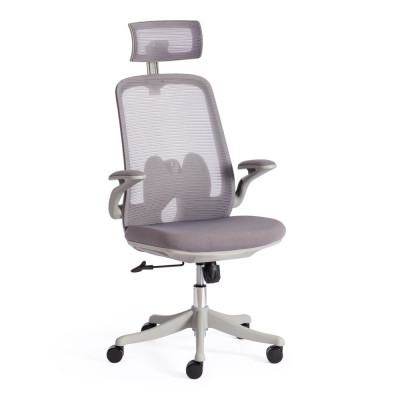 Изображение: Кресло Tetchair MESH-10HR ткань, серый