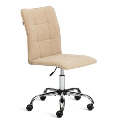 Изображение: Кресло Tetchair ONE флок, бежевый, 7