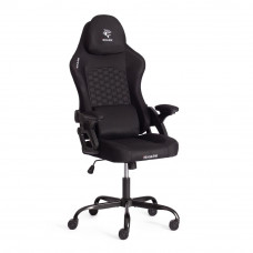 Кресло Tetchair iShark ткань, черный, 70х70х133 см