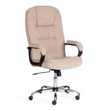 Кресло Tetchair СН9944 (22) хром флок, бежевый, 7