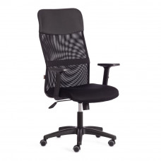 Кресло Tetchair PRACTIC PLT ткань/экокожа, черный, TW-11 / W-11 / 36-6