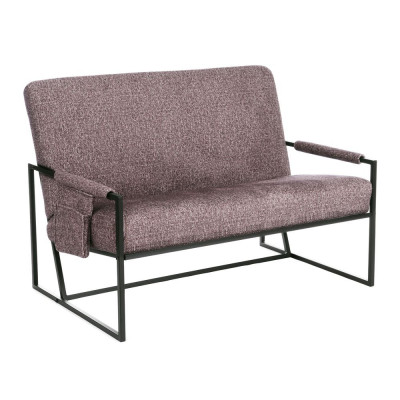 Изображение: Диван Charli LUX/Чарли Люкс велюр/букле, VT shape wood rose