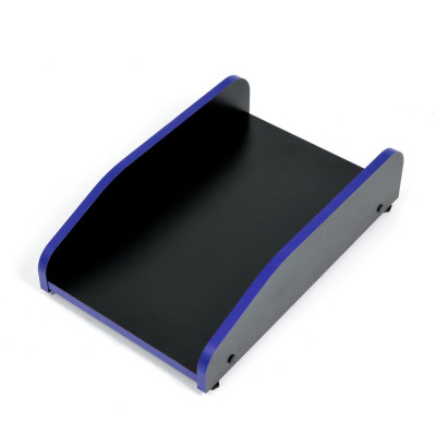 Изображение: Подставка под системный блок StrikeRack NEO black/blue, черный/синяя кромка