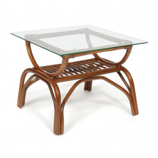Столик кофейный VENICE 53x46x45см, coco brown (коричневый кокос)
