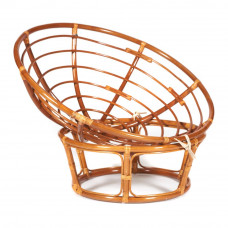 Кресло PAPASAN/ПАПАСАН 23/01 W /без подушки/ 115х101х104см, Cognac (коньяк)