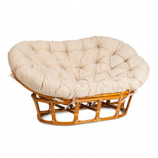Диван MAMASAN/МАМАСАН 23/02 W /с подушкой/ подушка 182х119см, 169х102х80см, Pecan (орех), ткань, Старт