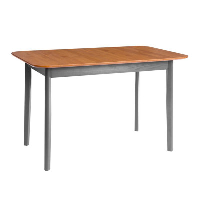 Изображение: Стол Соната Люкс/ Sonata Lux table, 120х75х75см массив сосны, антик /графит, 120х75х75см