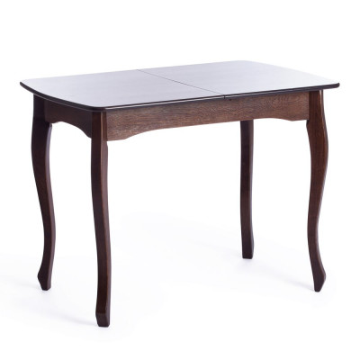 Изображение: Стол CATERINA PROVENCE бук, мдф, 100+30x70x75см, Cappuchino
