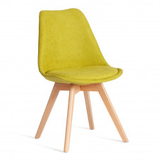 Стул TULIP SOFT (mod. 053V) / 1 шт. в упаковке дерево/пластик/ткань, 49,5x54,5x84см, Светло-зеленый (Light green) LY1701-8